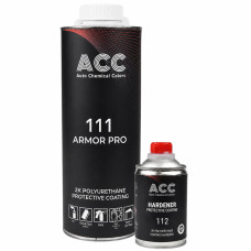 2K поліуретанове захисне покриття ACC 111 Armor Pro прозорий 790г + Затвердник ACC 112 210г