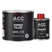 Швидковисихаючий акриловий грунт 2K ACC 270 UHS Express Filler 5:1 сірий 0,4л + Затвердник ACC 271 0,08 л