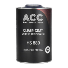 Лак акриловий ACC 880 HS Express Anti-Scratch 1 л (без затвердника)