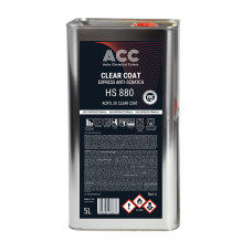 Лак акриловий ACC 880 HS Express Anti-Scratch New Improved Formula 5 л (без затвердника)