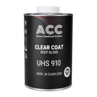 Лак акриловий 2K ACC 910 UHS Clear Coat Deep Gloss 1 л (Ultra High Solid)