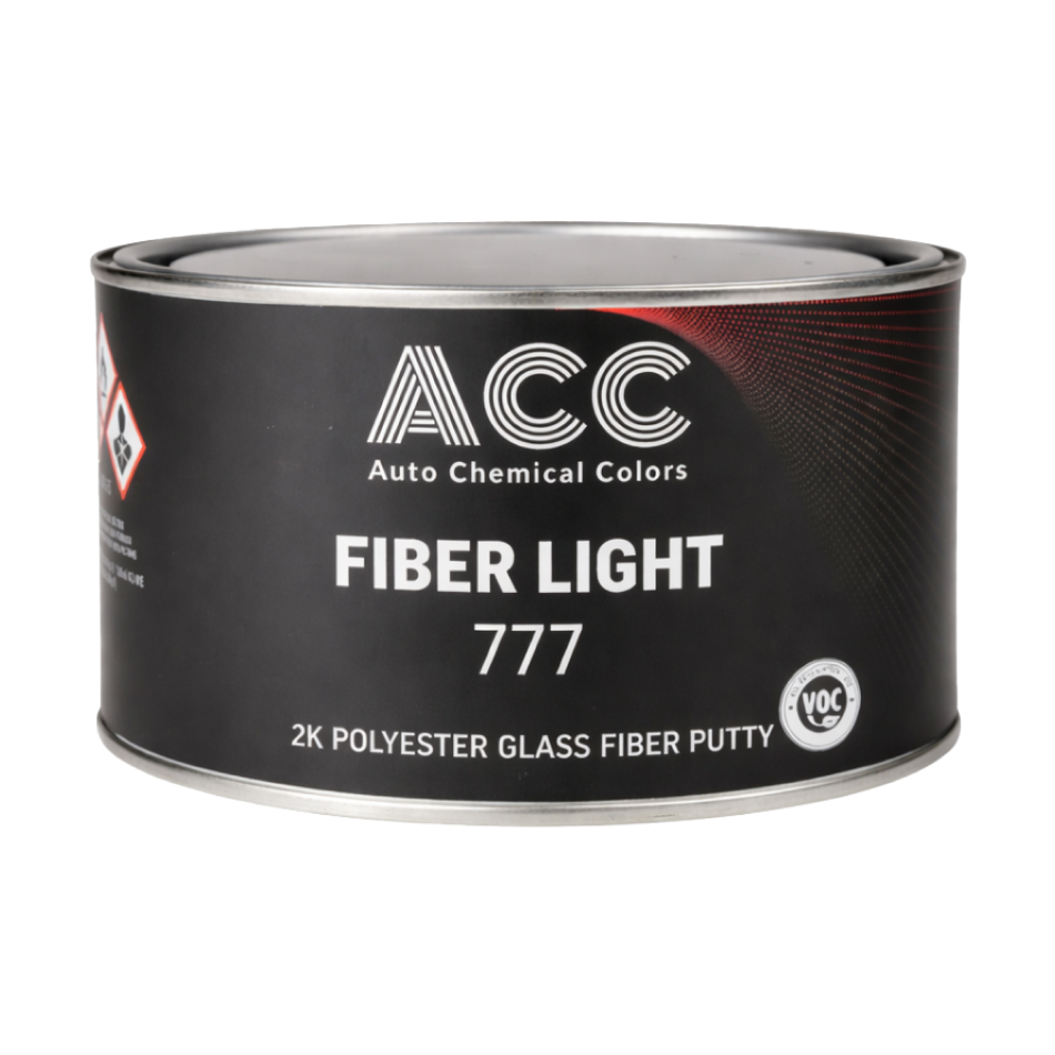 ACC 777 FIBER LIGHT 2K polyester glass fiber putty