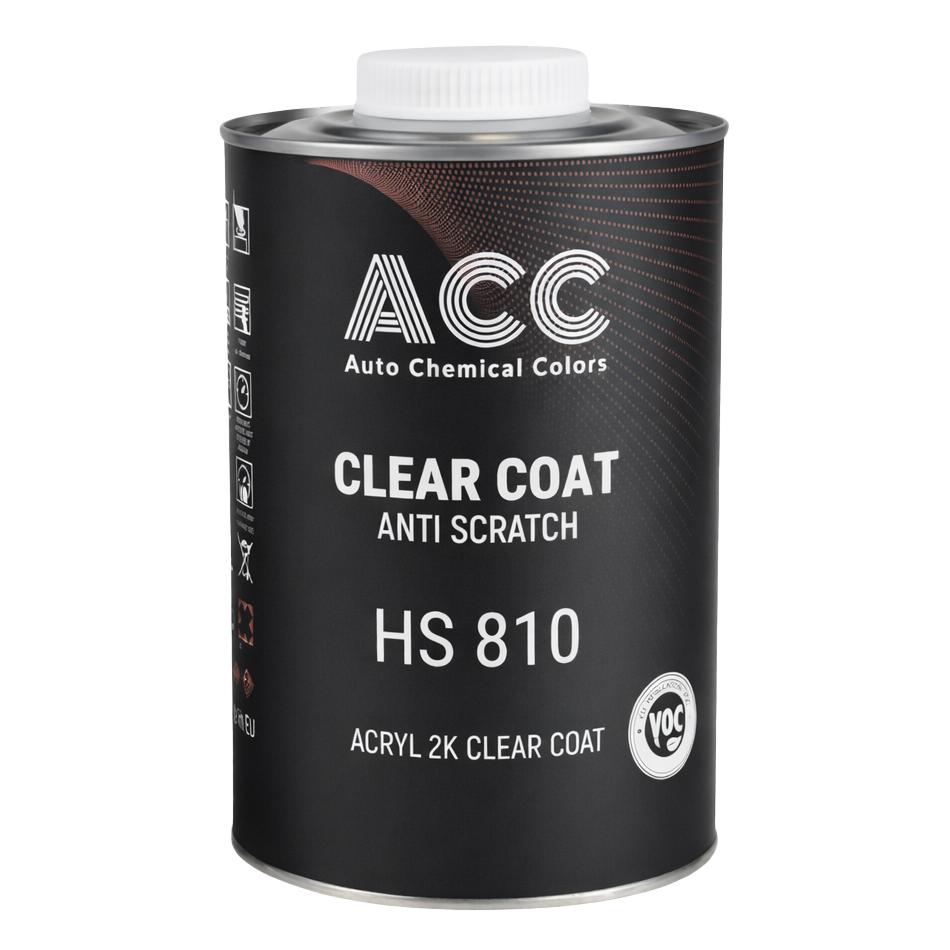 ACC 810 HS CLEAR COAT anti-scratch 2K acrylic 2:1