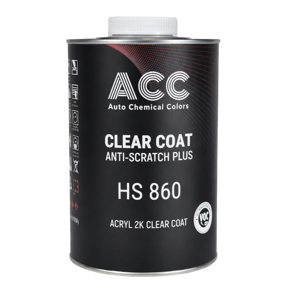 ACC 860 HS CLEAR COAT anti-scratch plus 2K acrylic 2:1