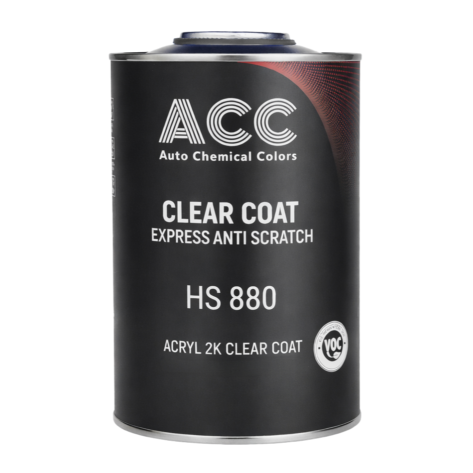 ACC 880 HS CLEAR COAT anti-scratch express 2K acrylic 2:1
